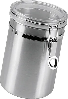 Image de METALTEX boîte à provisions avec couvercle acrylique 1,0l Ø11,8cmx12cm