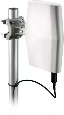 Obrázek produktu pro Philips Digitální televizní anténa SDV8622/12, Stříbrná, 40 dBi, FM, 6 m, 230 x 126 x 330 mm