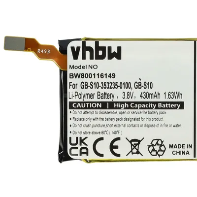 Obrázok produktu pre Som kompatibilný Sony SmartWatch 3 3,7V 430mAh 1,59Wh SWR50
