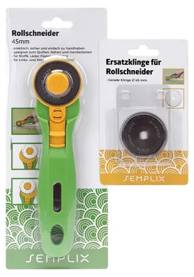 Imagen del producto de Cuchilla para cortadora, con cuchilla de repuesto - Ø 45 mm - Verde