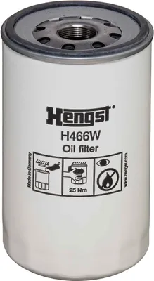 Produktbild von Ölfilter anschraubbar 188 mm HENGST FILTER passend für u.a. u.a. DEUTZ