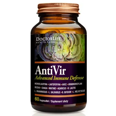 Obrázok produktu pre Doctor Life AntiVir na wirusy i infekcje, 60 kapsułek