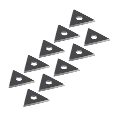 Immagine prodotto di Cut360 lame di ricambio di precisione, 25 mm, triangolari, raschietto per vernici 625 + 448 di alta qualità per rimuovere senza fatica i residui di vernice