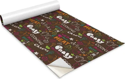 Zdjęcie produktu dla Folia samoprzylepna - Okleina meblowa - Dekoracyjna - Do mebli - Tapeta - Naklejka - Folia - Napisy kuchenne - 100 x 50 cm
