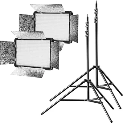 Productafbeelding van LED-vlaklampen - LED panelen - Daglichtlampen - Fotolampen - Videolampen