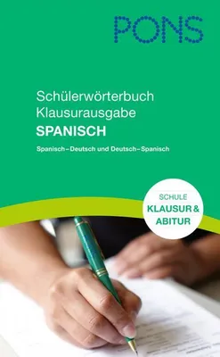 Produktbild von PONS Schülerwörterbuch Klausurausgabe Spanisch