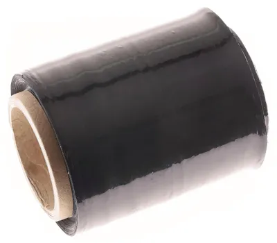 Immagine prodotto di ARTICOLI PER L'UFFICIO: Pellicola stretch nera, rotolo piccolo / pellicola stretch manuale, confezione da 110