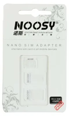 Obrázok produktu pre Súprava adaptérov Noosy Nano-SIM, 3-balenie