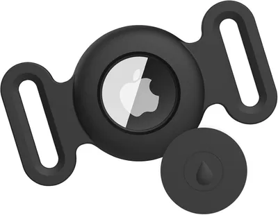 Produktbild von 3 Wasserdicht Silikon Airtag Hülle, Hunde- und Katzenhalsbänder Kompatibel mit Apple AirTag GPS Finder Anti-Verlust Gerät 1 Stück Kratzfeste Schutzhülle für Air Tag Tracker