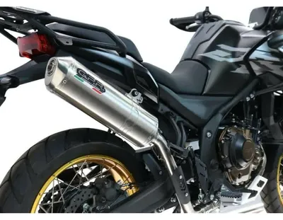 Image de Échappement slip-on GPR Satinox avec silencieux dB-killer et adaptateur, pour Voge DSX 625, norme Euro 5+