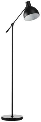 Productafbeelding van HOMCOM Vloerlamp met verstelbare scharnierarm, 40W, zwart