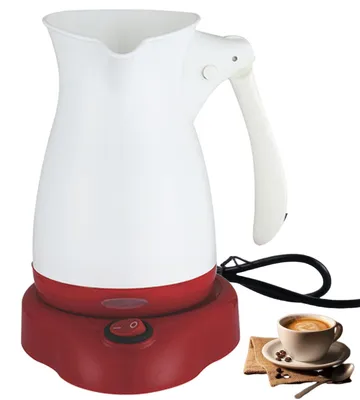 Elektrische Kaffeekanne 500 ml 500 W Türkische Kaffeekanne Weiß