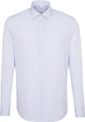 Produktbild von Seidensticker BUSINESS Herren Hemd Langarm Kent Slim Hellblau 40
