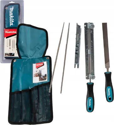 Zdjęcie produktu dla Makita Zestaw Do Ostrzenia Łańcucha 4,5Mm D-72160