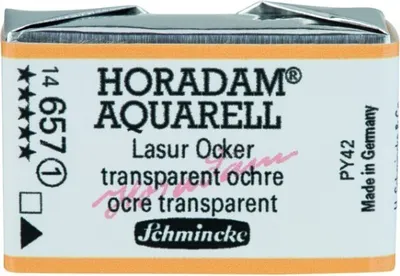 Produktbild von Schmincke HORADAM Aquarell Lasur Ocker 1/1 Näpfchen 14657043