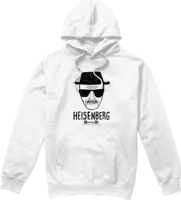 Image de Breaking Bad - "Heisenberg" Sweat à capuche Homme/Femme Unie TV22668 (L) (Blanc)