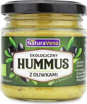 Produktbild von -HUMMUS MIT OLIVEN 185 g – NATURAVENA