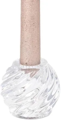 Obrázek produktu pro Držák na svíčky, skleněný, 7,5 x 6,3 cm, sada 2 kusů, pro svíčky