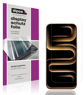 Produktbild von 4x Schutzfolie für Infinix Note 60 Pro klar Displayschutzfolie Folie Display Schutz dipos