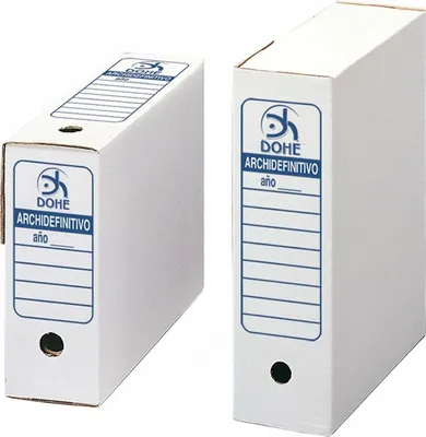 Immagine prodotto di Cartella DOHE Archidefinitivo Cartone bianco A4 50 pezzi (21,5 x 31,5 cm)