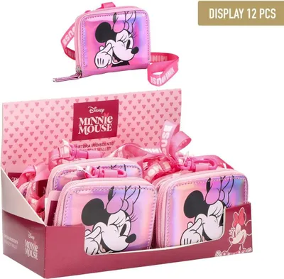 Zdjęcie produktu dla Portmonetka Myszka Minnie różowa
