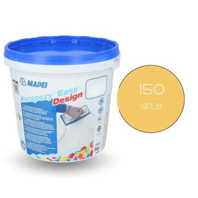 Zdjęcie produktu dla Fuga Mapei Kerapoxy Easy Design 150 żółta 3 kg