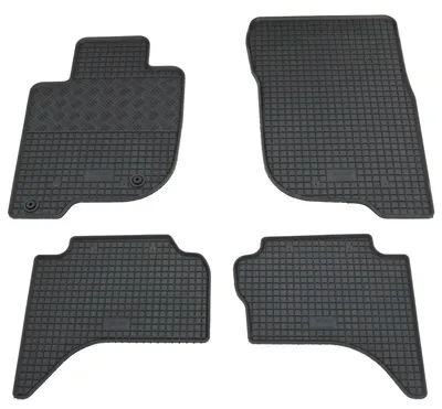 Gummifußmatten Set 4-teilig für Fiat Fullback (6/2016-), schwarz
