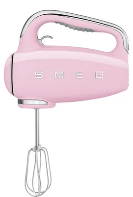 Produktbild von SMEG HMF01PKEU Handmixer im 50er Jahre Retro Design Rosa