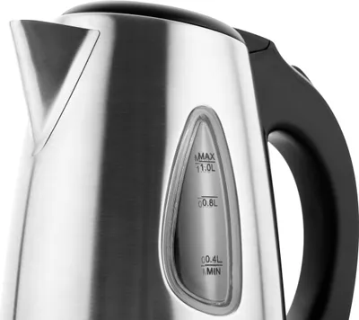 Produktbild von HYUNDAI Edelstahl-Wasserkocher VK 118 mit 1,0 Liter Volumen und 1630 Watt HYUVK118