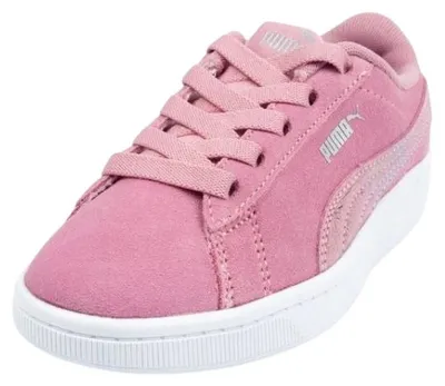 Produktbild von Puma - Kinder Sneaker "Vikky", Gämsleder PP1850 (30,5 EU) (Pink)
