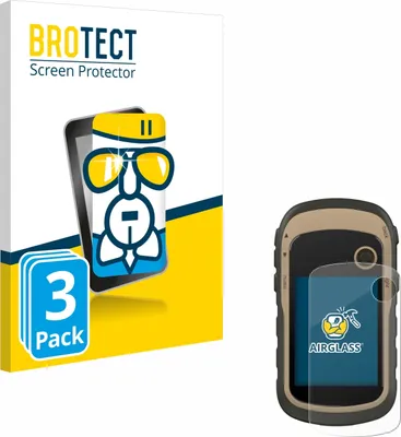 Produktbild von 3x BROTECT Schutzglas für Garmin eTrex 32x / 30x / 30 / 20x / 20 / 10 Schutzfolie Panzer Folie Glas Display Schutz klar