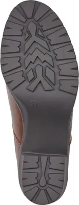 Produktbild von MARCO TOZZI Damen Stiefelette Chelsea Boot Plateau Blockabsatz 2-25414-41, Größe:39 EU, Farbe:Braun