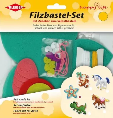 Produktbild von KLEIBER Filz-Nähset "Figuren" Mandala (B)220 x (H)220 mm