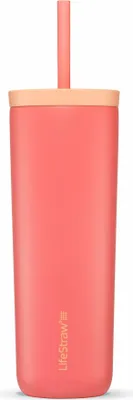 Image de LifeStraw bouteille d'eau filtrante Go Tumbler 500 ml acier inoxydable isolée 500 ml - Rose