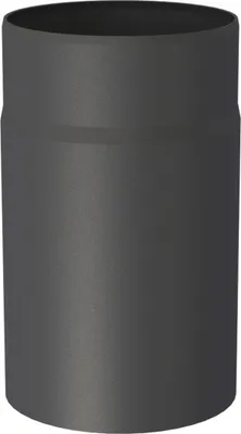 Produktbild von Ø 120 mm Ofenrohr 25 cm - schwarz