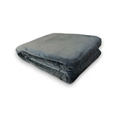 anthrazite Kuscheldecke