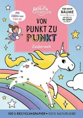 Produktbild von Von Punkt zu Punkt Zauberwelt. Mit Zahlen von 1 bis 30.