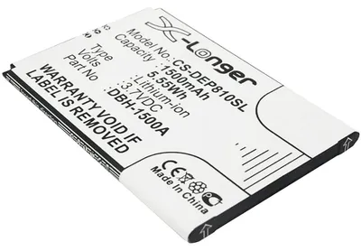Produktbild von Akku für Doro 8035 Li-Ion 3,8 Volt 2350 mAh schwarz