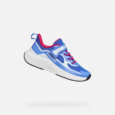 Produktbild von Geox Blaue Pro-Ran-Sneaker für Mädchen 37