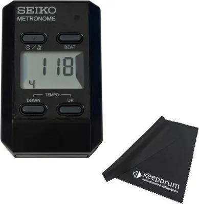 Zdjęcie produktu dla Metronom Seiko DM-51 z klipsem i ściereczką