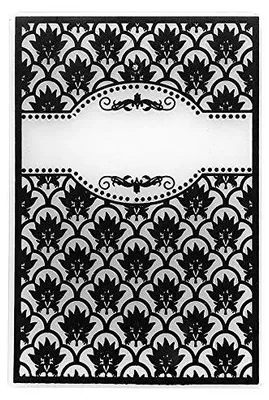 Stanzschablone Ornament 6, 15,5 x 10,5 cm