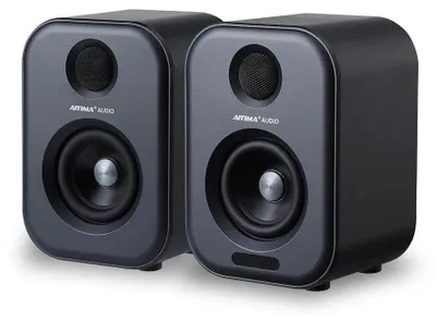 Produktbild von Lautsprecher – Lautsprecherkabel – Regallautsprecher – PC-Lautsprecher – 100 Watt – 45 Hz - 20 kHz – 4-8 Ohm – Schwarz