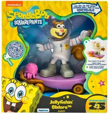 Image de SPONGE BOB figurine sur skateboard 71163 71159