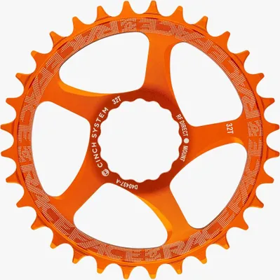 Produktbild von Race Face Cinch Direct Mount Kettenblatt, 52mm, 34 Z., orange