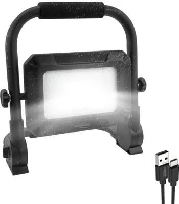 Image de ANSMANN 1600-0616 ANSMANN FL20W-R Akku-LED-Baustrahler schwarz 20 W