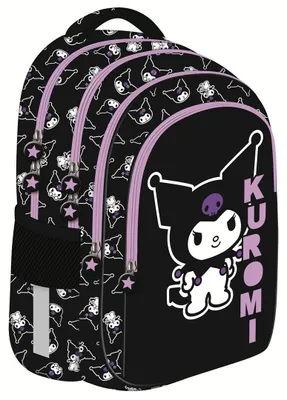Zdjęcie produktu dla Plecak 4-komorowy Kuromi Black