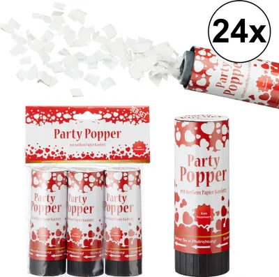 Produktbild von 24er Set Party-Popper Love 10cm im 3er Set