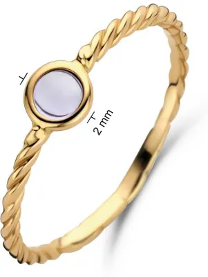 Produktbild von Jackie Gold JKR22.216 Damenring, Ringgröße:52