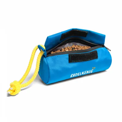 Produktbild von RUDELKÖNIG Futterdummy blau – Robuster Apportierbeutel für Hunde & effektives Training