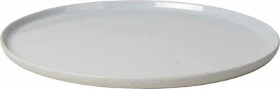 Produktbild von Blomus Speiseteller SABLO, Keramikteller, Essteller, Teller, Keramik, grau, 26 cm, 64102